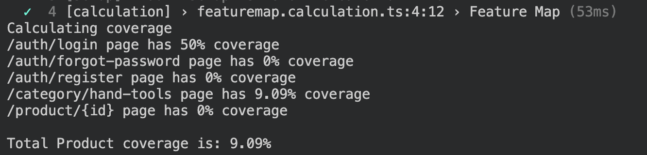 A Feature Map Framework with Playwright for Improved UI Testing Tracking
