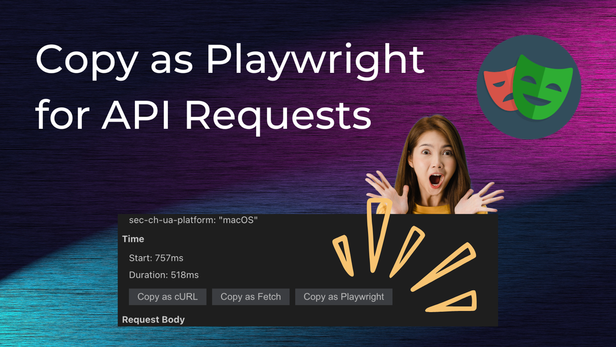 TIP: Playwright Trace Viewer - Copy as Playwright API Request